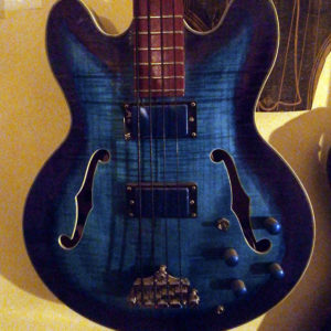 Custom Semi Hollow Bass